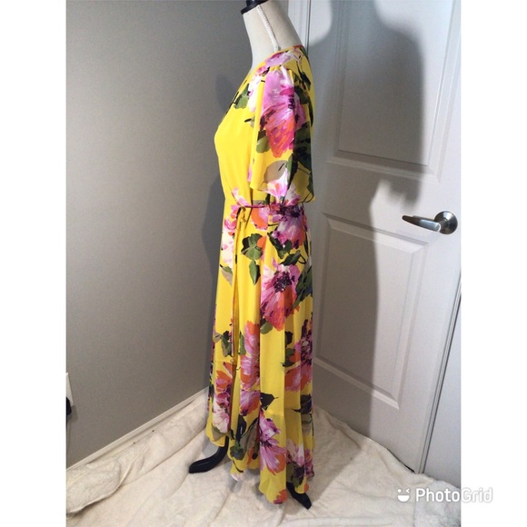 Trina Turk Mimosa Fragrant Wrap Dress - NWT - Picture 8 of 13